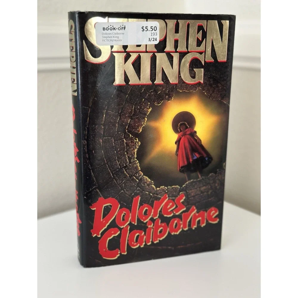 Stephen King- Delores Claiborne Hardcover Book 1993 First Edition Nice Condition